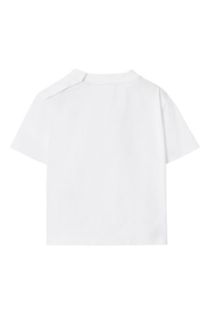 t-shirt in cotone bianco BURBERRY KIDS | 8121198A1464